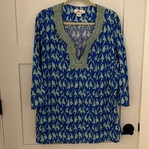 vineyard vines beaded tunic